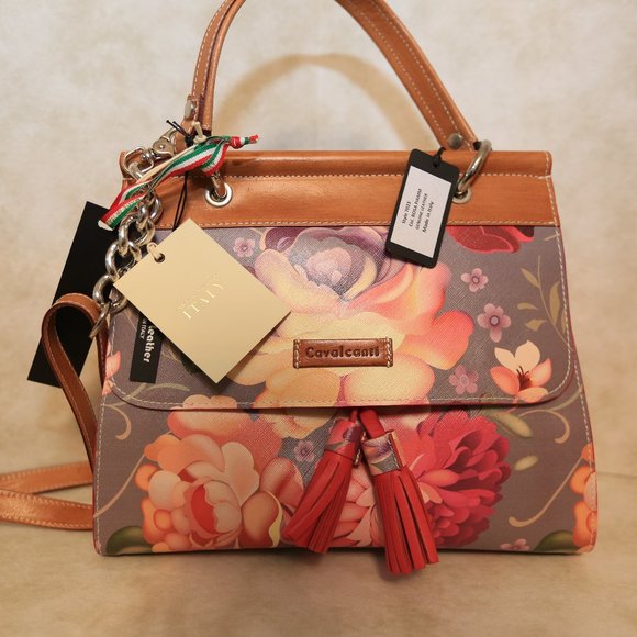 Cavalcanti Genuine Leather made in Italy bag NWT - Picture 3 of 9